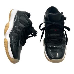 Nike Air Jordan 11 Retro Low "72-10" 2022 GS Youth Sz 6Y 528896-001 Black White